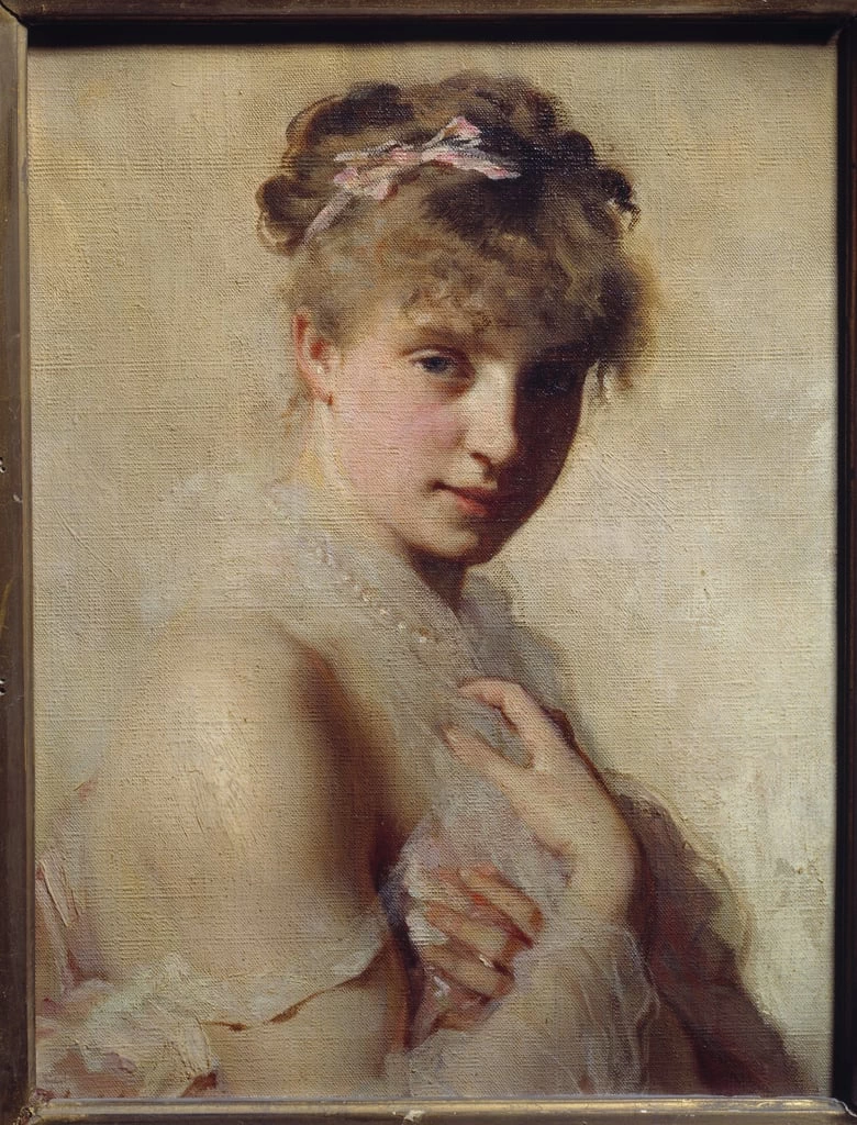 Charles Joshua Chaplin - Ritratto di giovane donna, Musee d'Orsay, Paris
